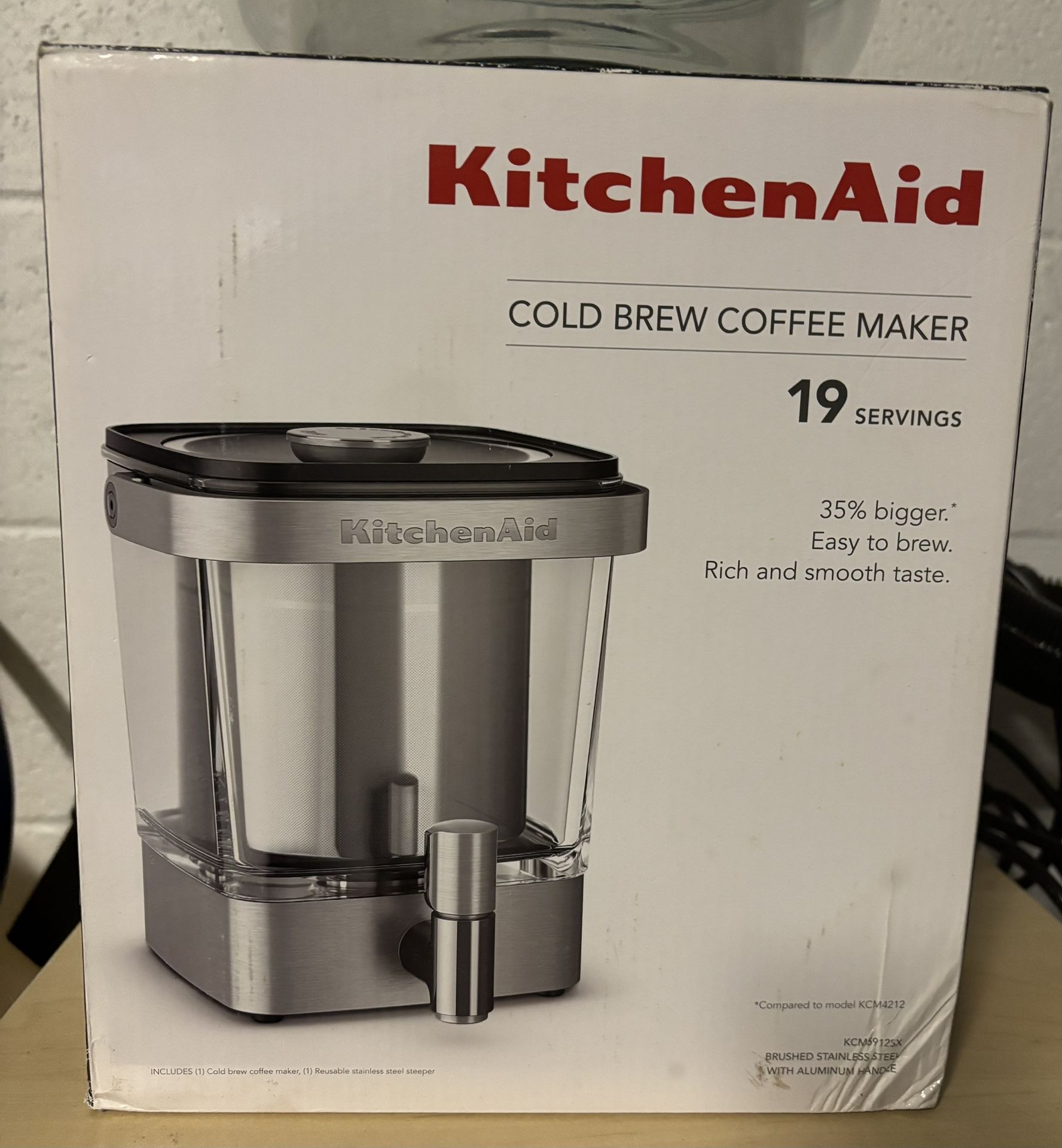 Kitchenaid 38oz Cold Brew Coffee Maker