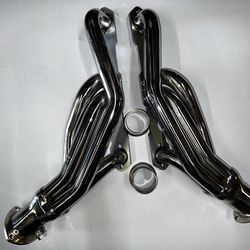 LA Zona Auto Parts 1988 to 1997 Chevrolet GMC Echasut Headers Cabezas escape motor CK Truck Troca pipas pipes 