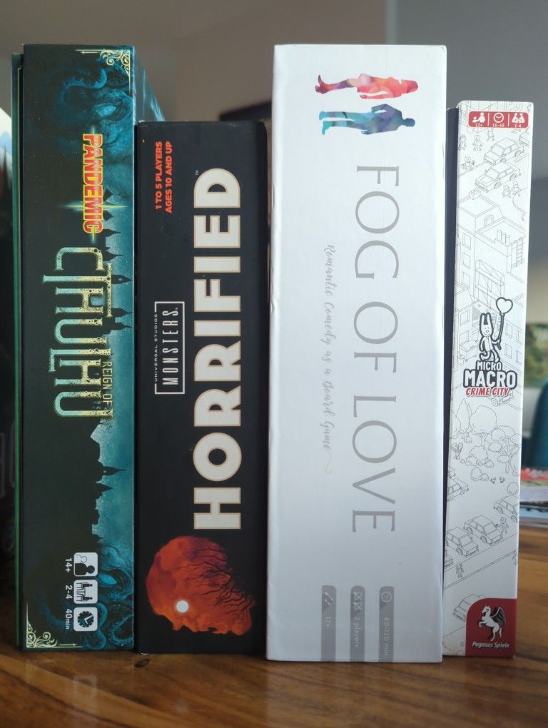 Used Board Games - Catacombs/ Horrified/Vagrantsong And More!