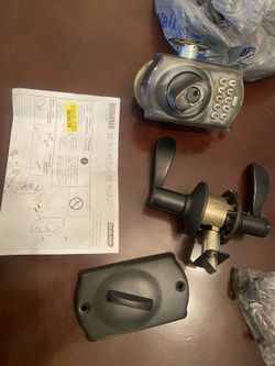 Keyless Entry Door Lock Combo 