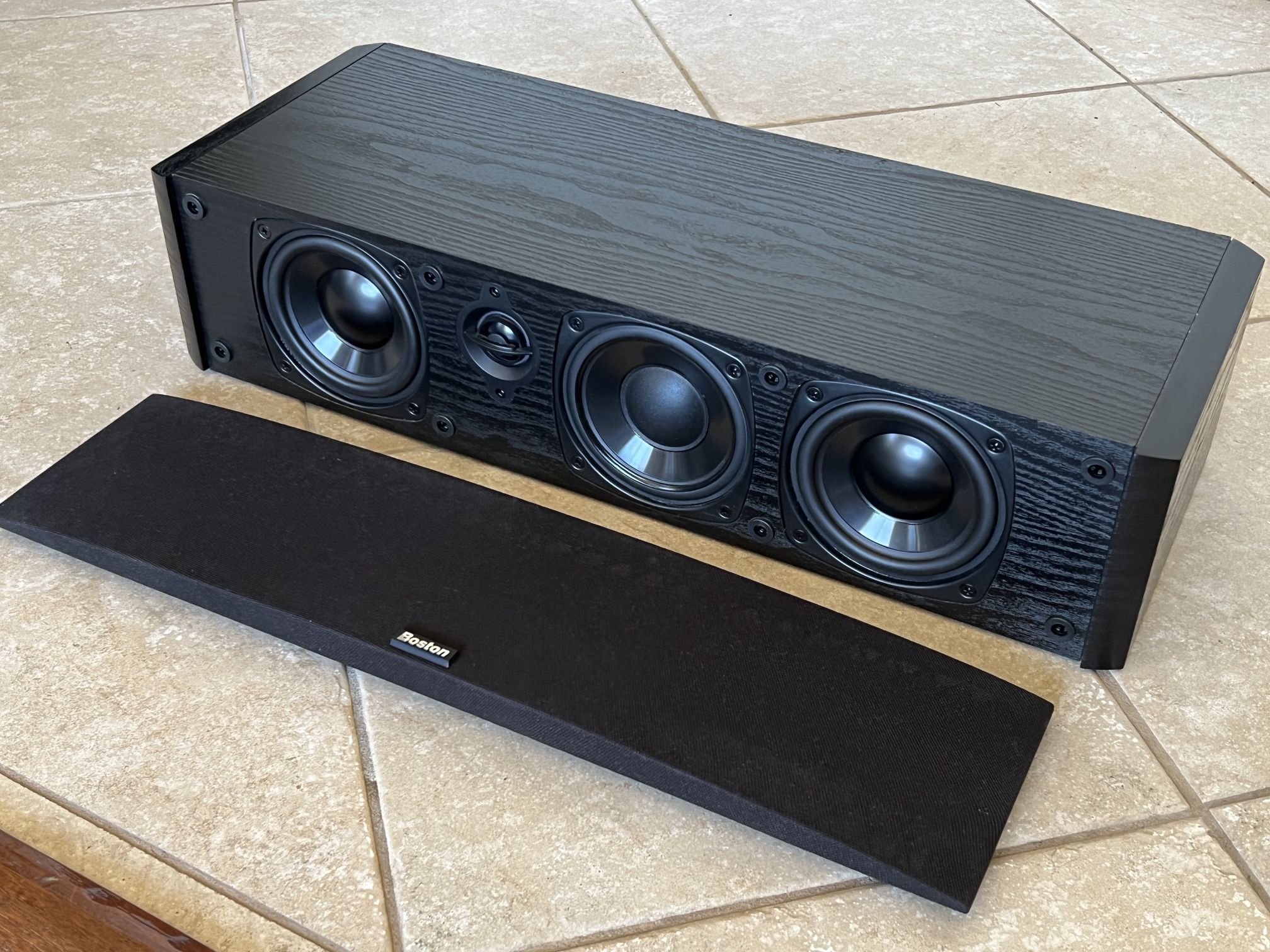 Boston Acoustics VRC 3-way center channel speaker home theater surround sound