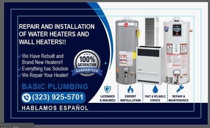 Rheem Performance Gas Water Heaters – Set of 3