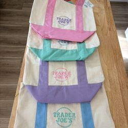 Trader Joe Limited Edition Pastal Bags