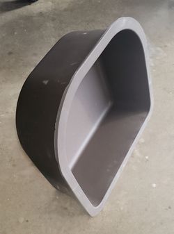 Countertop Sink Brown Dark