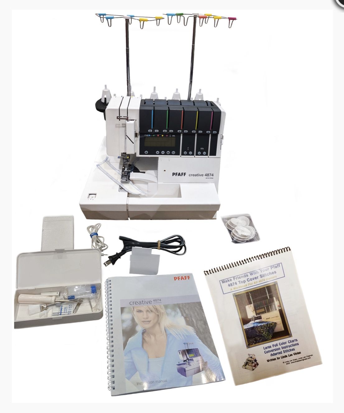 Pfaff 4874 The Creative Coverlock Serger for Sale in Kirkland, WA OfferUp