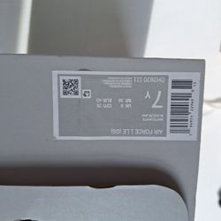 Nike Air Force  Whites  7