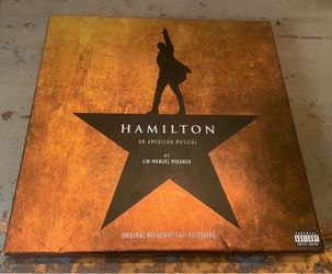 Hamilton original Broadway Cast vinyl