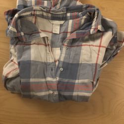 Womens H&M Button Down Shirt Size 6