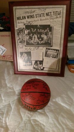 Autographed Basketball