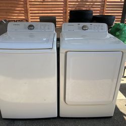 Washer and Dryer 