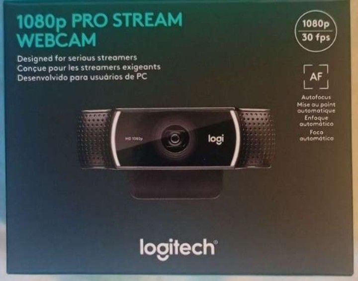1080p Logitech Pro-Streaming Webcam