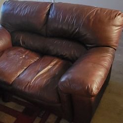 leather couch (set)