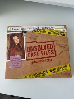 Unsolved Case Files Jamie Banks Murder Mystery Game