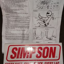 Simpson Racing 5point Harness