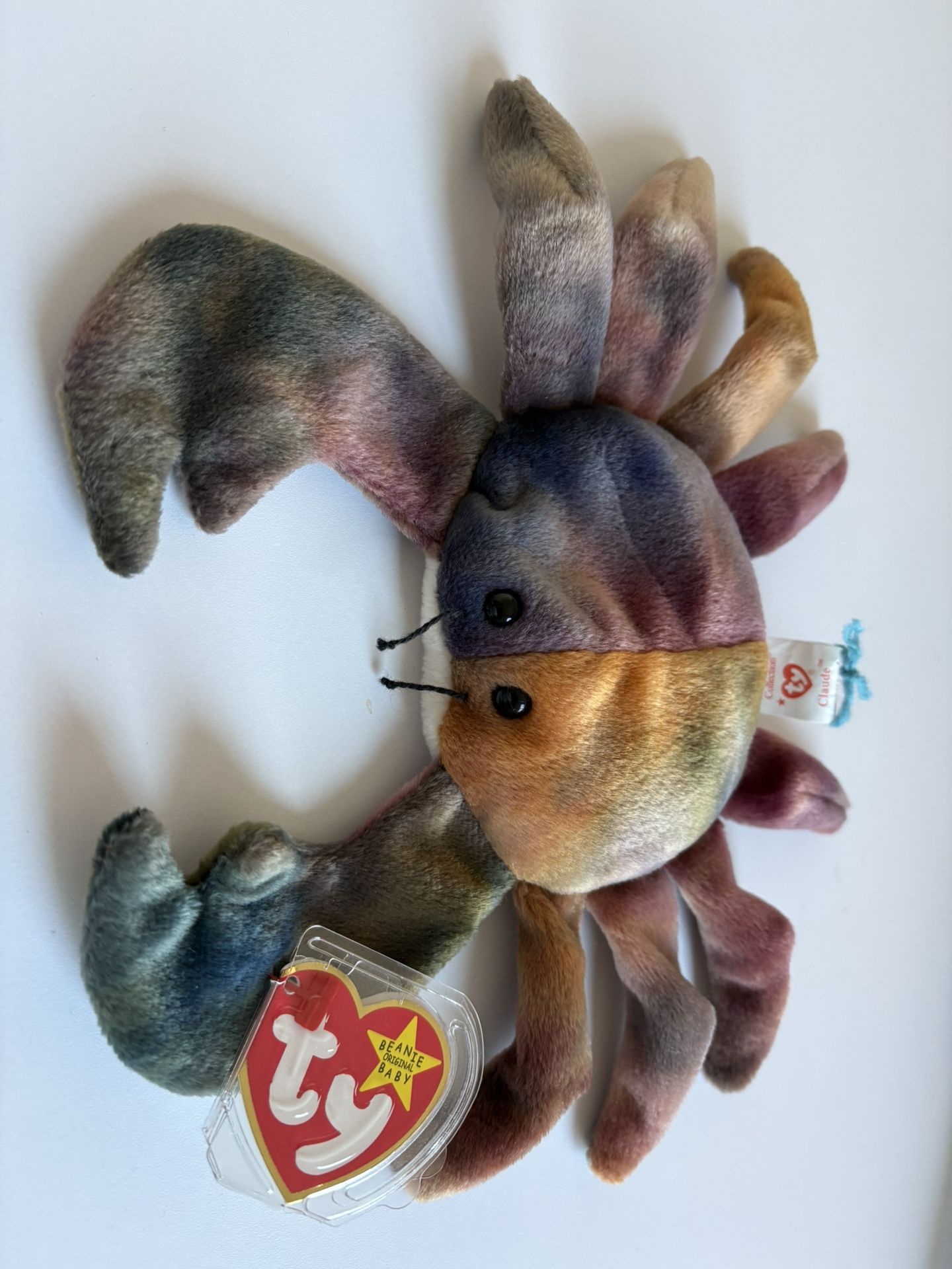 Original Claude Crab Beanie Baby