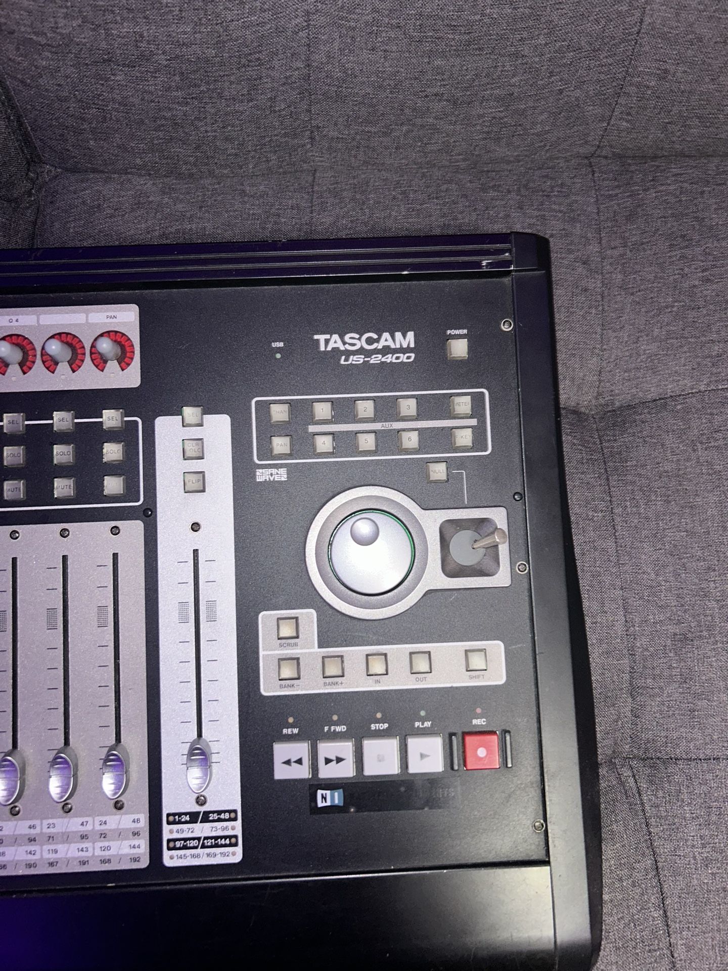 TASCAM Us-2400 24-Fader USB DAW Control Surface