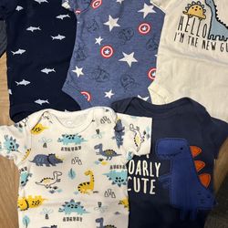 Baby Boy Onesie Set 