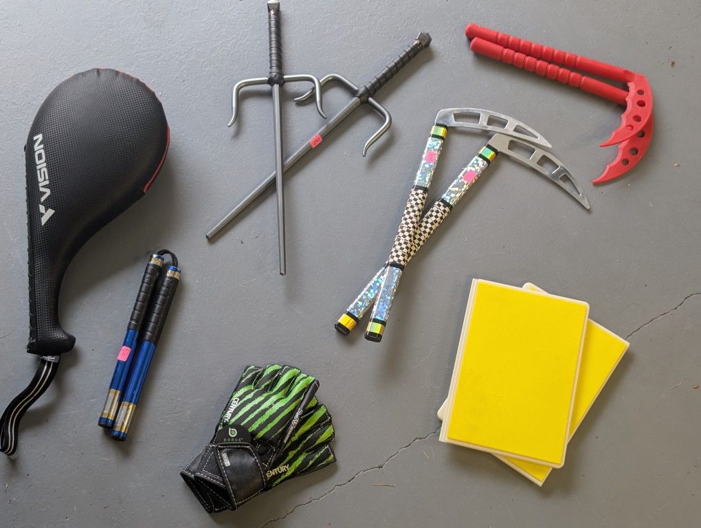 Various Martial Arts Items