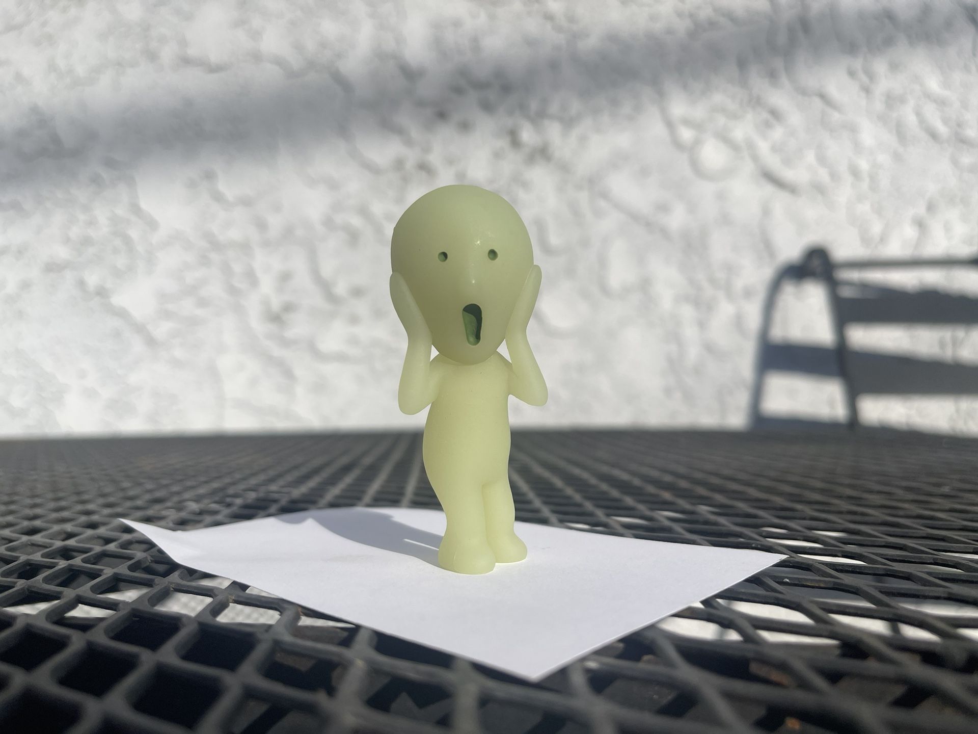 Smiski Series 1 Secret Figure, The Scream/Edvard Munch
