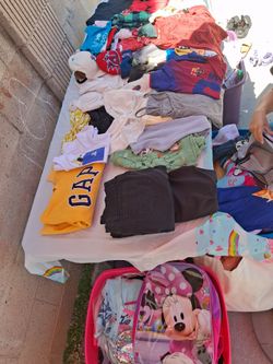 Backyard Clothing Sale