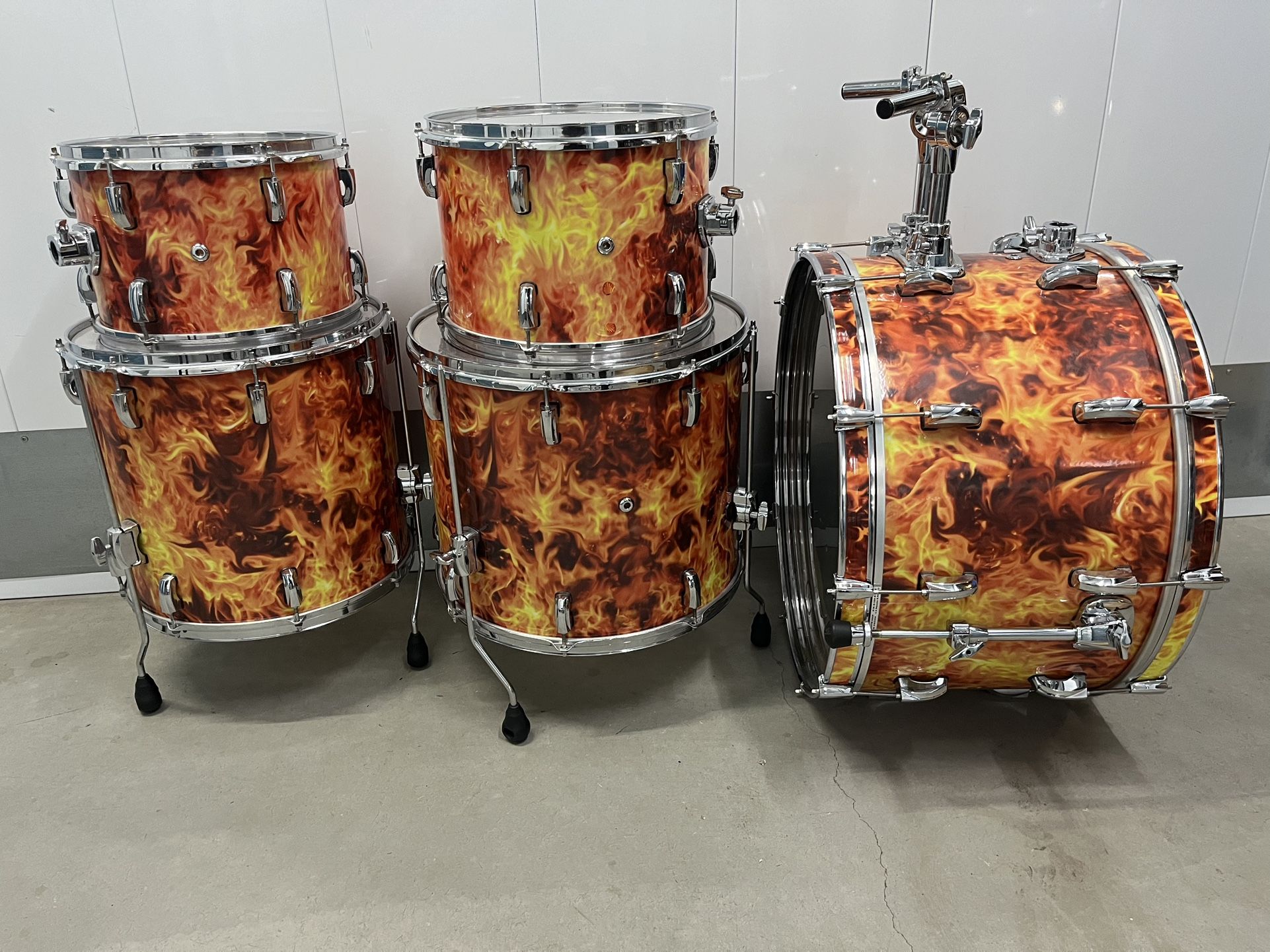 Beautiful Drum Set! Vintage Pearl Japan 5pc