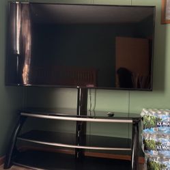 65” LG FLAT SCREEN TV W/ STAND