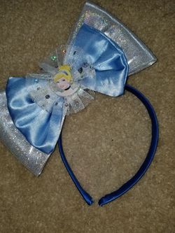 Cinderella bow headband