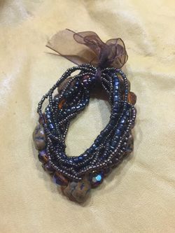 Stones & beads bracelet