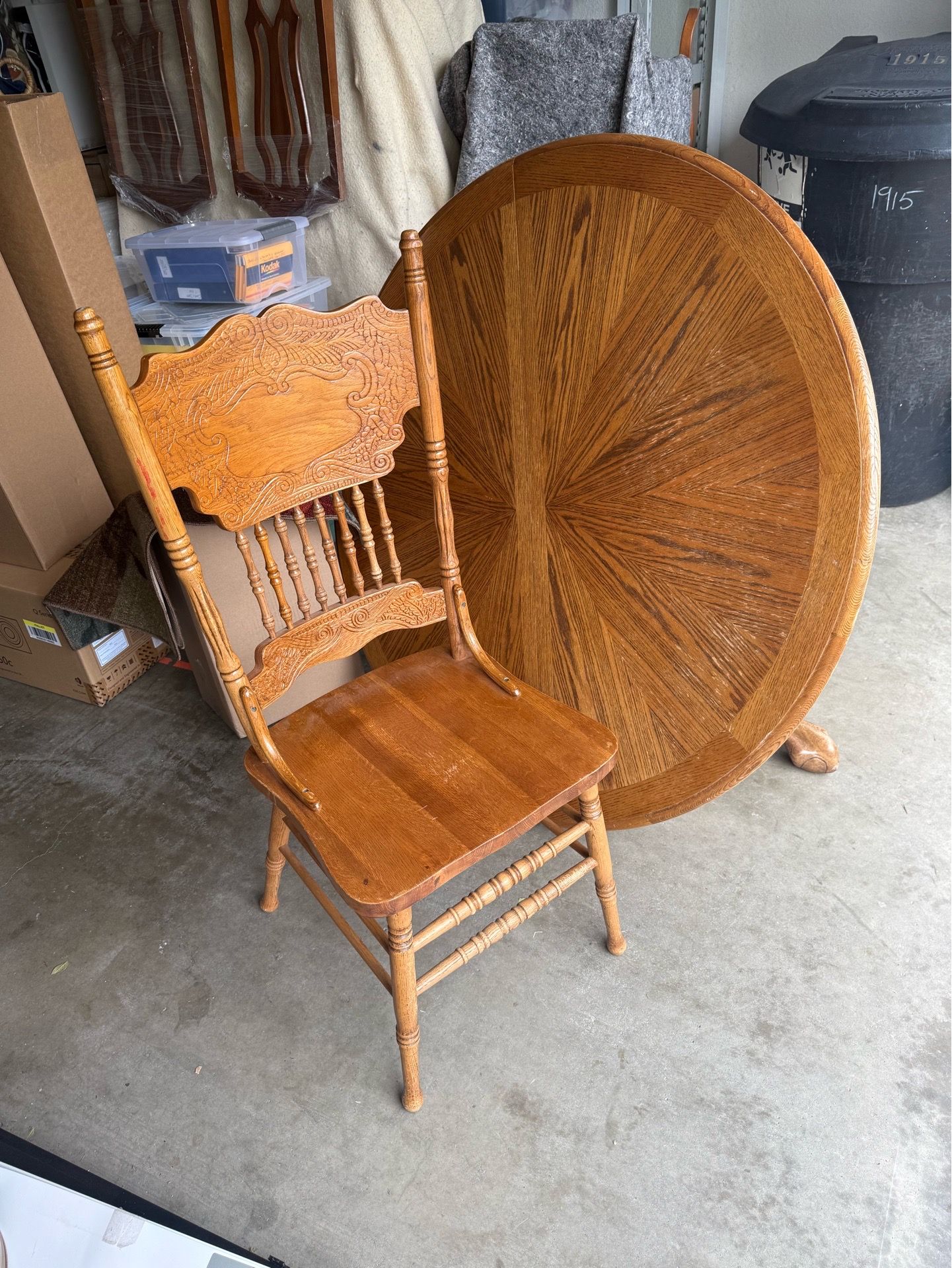 Dining table set