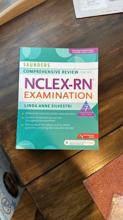 Saunders NCLEX RN 7th Edition review Book