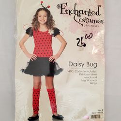 Lady Bug Child's Small Halloween Costume