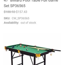 Pool Table