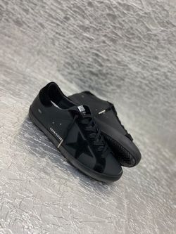 🔥 Golden Goose Superstar Triple Black Sneakers
