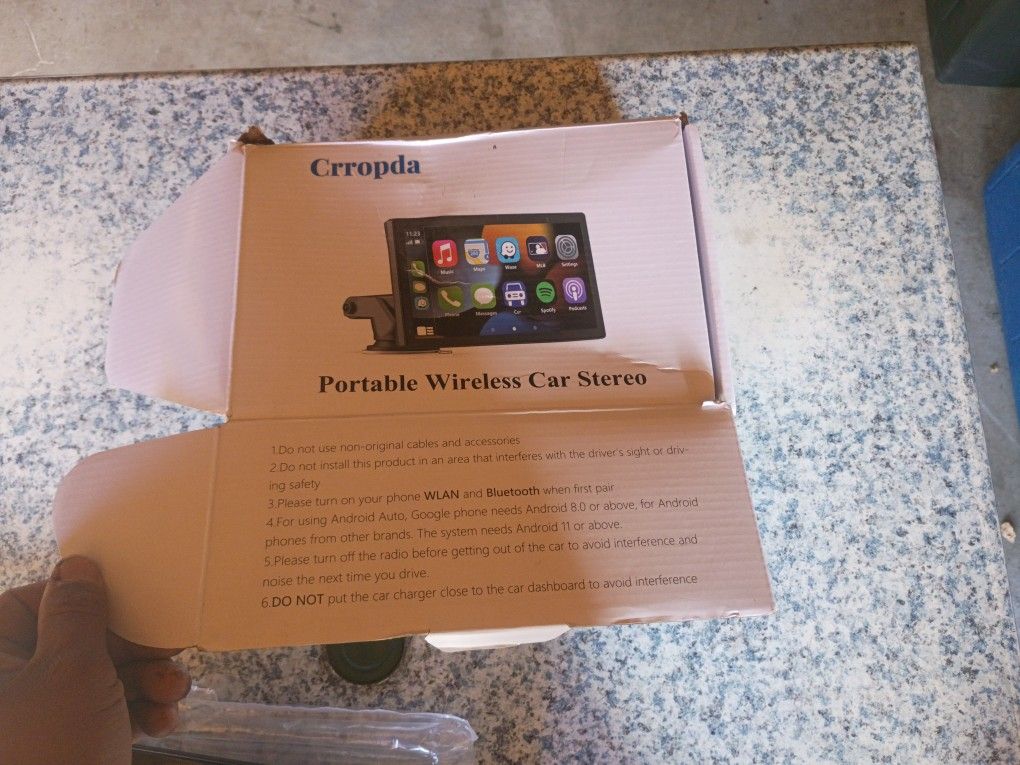 Portable Wireless Car Stereo