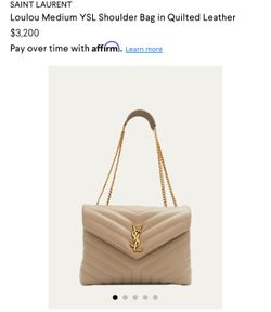 Authentic YSL BAG