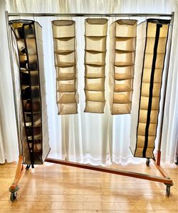 Hanging Canvas Shoe Organizers