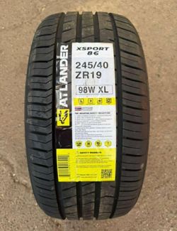 245/40/19 New Tires 