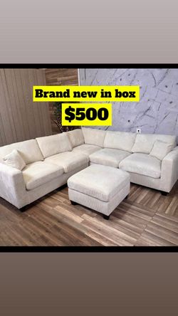 Sectional brand new in box