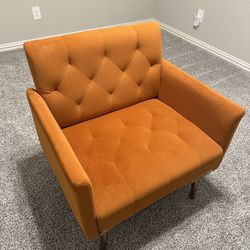 Orange & Gold Chair 