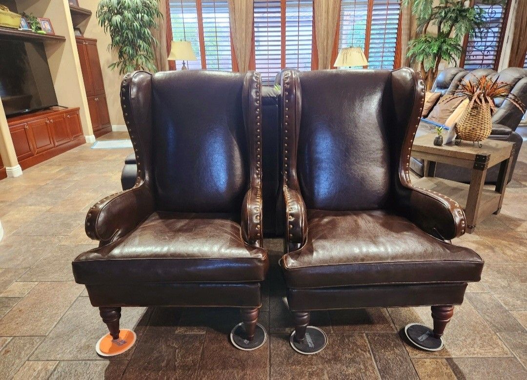 Leather Chairs