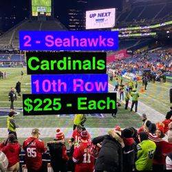 Seahawks Cardinals Tickets 