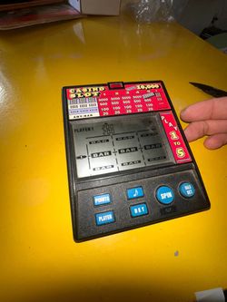 Vintage Radica Casino Slot Handheld Electronic Game - 5 Bet LCD Slots