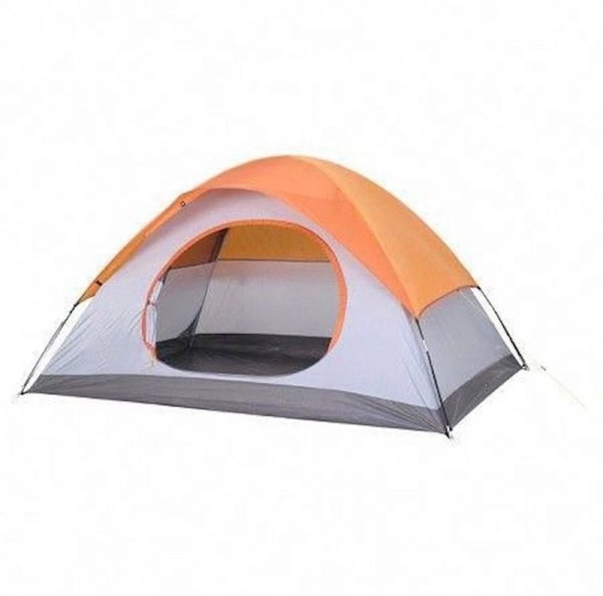 Embark 4-Person Dome Tent -Orange/Gray