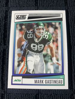 Mark Gastineau 2022 Panini Score Football # 300 Base New York Jets