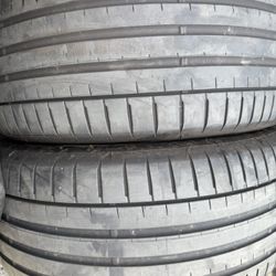 (2) 275/50R20 PAIR OF USED TIRES FALKEN 65% LIFE !!