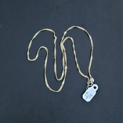 14k Gold Necklace 20 Inch