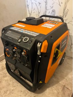 3800/3000-Watt Dual Fuel Inveter Generator, Fully Enclosed Case and Easy-To-Use Electric Start with