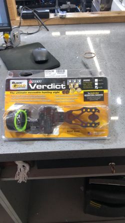 Black gold hunting sight