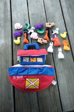 SS Noah plush boat