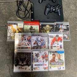 PS3 With Games
